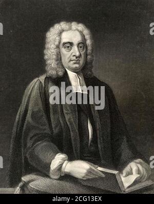 JONATHAN SWIFT (1667-1745) Anglo-irischer Kleriker, Essayist, Satiriker. Stockfoto