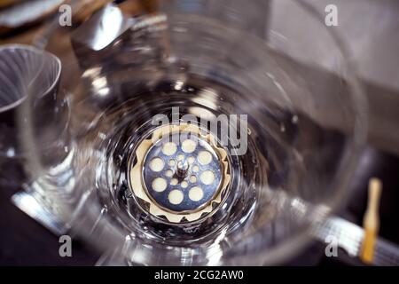 Kaffee-Siphon, Spezialität brauen alternative Methode. Stockfoto