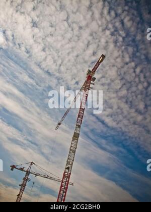 Baustellen, Mailand Expo 2015, Italien Stockfoto