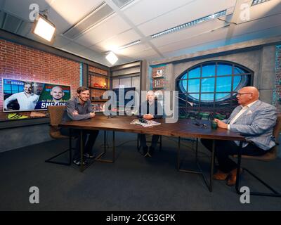 De Meern, Niederlande. September 2020. DE MEER, 06-09-2020 Voetbal International hat heute einen wöchentlichen Podcast über ihren Live-Stream Youtube Kanal gestartet. Kredit: Pro Shots/Alamy Live Nachrichten Stockfoto