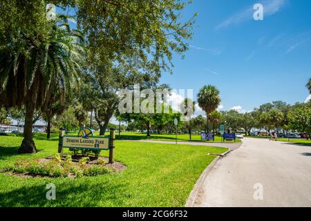 Foto von Demens Landing Park St Petersburg FL USA Stockfoto