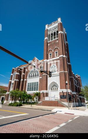 Foto der ersten Vereinigten Methodistischen Kirche St. Petersburg FL USA Stockfoto