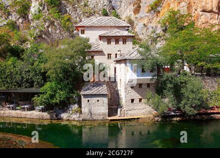 Vrelo Bune Touristenattraktion in Bosnien und Herzegowina Stockfoto