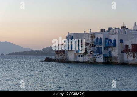 Fotos aus Mykonos Stockfoto