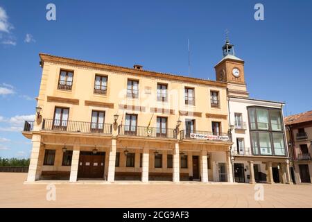 Puerta de la Villa in Almazan, Soria, Spanien Stockfoto