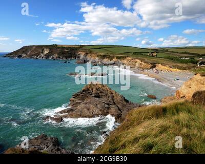 Dollar Cove, Gunwalloe, Cornwall. Stockfoto