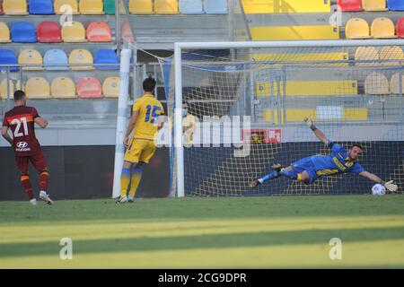 Frosinone, Italien. September 2020. Francesco Bardi (Frosinone ) während Frosinone vs Roma, Fußball-Test-Spiel - Credit: LM/Renato Olimpio/Alamy Live News Stockfoto