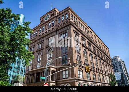 Foundation Building, Cooper Union, New York City, New York, USA Stockfoto