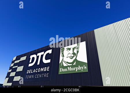 Ballarat Australia / Dan Murphy's Liquor Supermarket in Delacombe, Ballarat Australia. Stockfoto