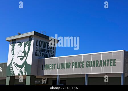 Ballarat Australia / Dan Murphy's Liquor Supermarket in Delacombe, Ballarat Australia. Stockfoto