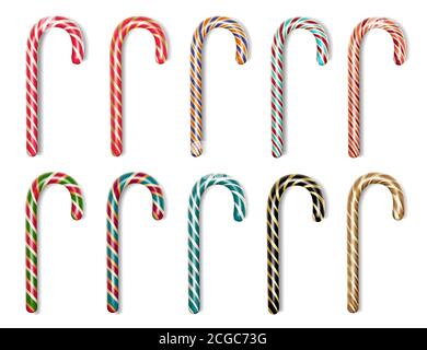 Set aus Zuckerrohr Stock Vektor