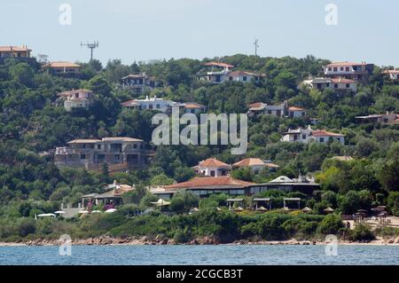 Costa Dorata, Sardinien, Italien. Hotel Don Diego Stockfoto