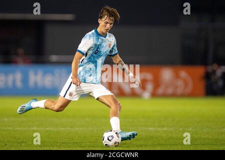 08-09-2020: Sport : Jong Oranje gegen Jong Noorwegen Jong Noorwegen Spieler Kristoffer Askildsen im Spiel Jong Oranje gegen Jong Noorwegen in Yanma Stockfoto