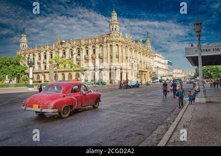 Capitol parlamentsgebäude in Havanna, Kuba Stockfoto