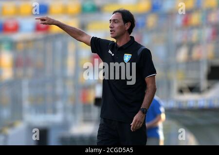 Frosinone, Italien. 09. Sep, 2020. Trainer Alessandro Nesta (Frosinone) während des Freundschaftsspiel zwischen Frosinone Calcio und AS Roma im Stadio Benito Stirpe am 9. September 2020 in Frosinone, Italien. (Foto von Giuseppe Fama/Pacific Press/Sipa USA) Quelle: SIPA USA/Alamy Live News Stockfoto