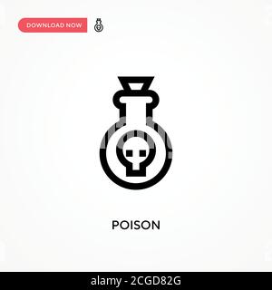 Einfaches Vektor-Symbol für Gift. Moderne, einfache flache Vektor-Illustration für Website oder mobile App Stock Vektor