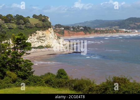 Seaton Bay Coast Line, Dorset Stockfoto