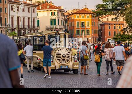 VERONA, ITALIEN 10. SEPTEMBER 2020: Stockfoto