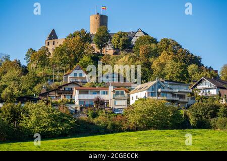 Schloss Gleiberg, Burg Gleiberg, in Wettenberg Krofdorf-Gleiberg, Hessen, Deutschland, Europa Stockfoto