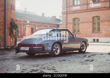 Porsche 911 G Karosserie in Polen Stockfoto