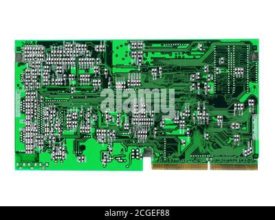 Elektronikplatine Stockfoto