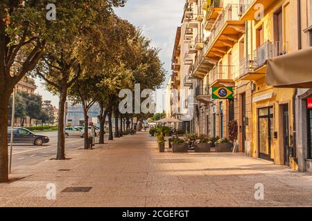 Verona Straße leer Stockfoto