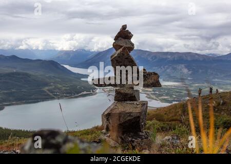 Natur in Yukon, Kanada Stockfoto