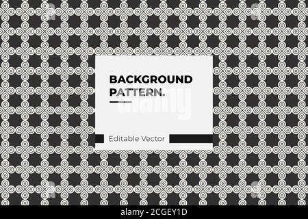 Schwarz-Weiß-Chevron geometrische nahtlose Muster Vektor Stock Vektor