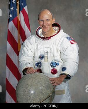 Portrait - Astronaut Thomas K. Mattingly, II. Stockfoto