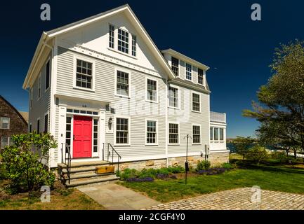 Haus Noank Historic District Noank, Connecticut, USA Stockfoto