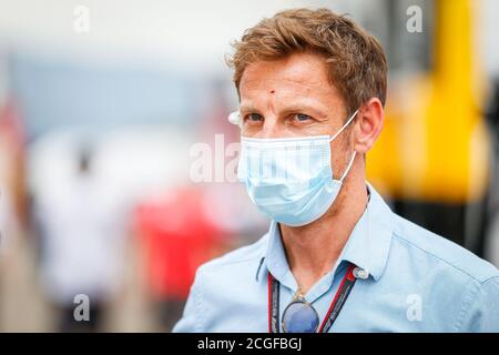 BUTTON Jenson, ehemaliger F1-Fahrer und Weltmeister, Portrait während der Formel 1 Pirelli Gran Premio della Toscana Ferrari 1000, 2020 Tuscan Grand Pr Stockfoto