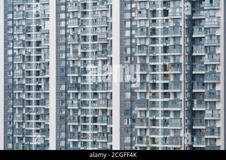 Hochhausgebäude in China Stockfoto