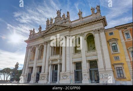 Lateranbasilika St. John, Rom, Italien. Stockfoto