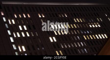 Berlin, Deutschland. September 2020. Blick auf das Bettenhaus der Charité. Quelle: Paul Zinken/dpa-Zentralbild/ZB/dpa/Alamy Live News Stockfoto