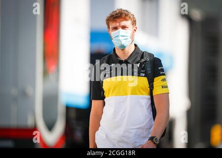 Scarperia e San Piero, Florenz, Italien. September 2020. SIROTKIN Sergey (rus), Reservefahrer des Renault F1 Teams, Portrait während der Formel 1 Pirelli Gran Premio della Toscana Ferrari 1000, 2020 Tuscan Grand Prix, vom 11. Bis 13. September 2020 auf dem Autodromo Internazionale del Mugello, in Scarperia e San Piero, bei Florenz, Italien - Foto Antonin Vincent / DPPI Kredit: LM/DPPI/Antonin Vincent/Alamy Live News Stockfoto