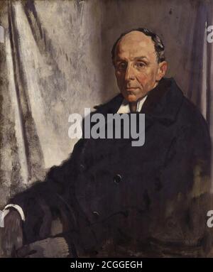 Orpen Sir William - Edgar Algernon Robert Gascoyne-Cecil 1. Viscount Cecil of Chelwood - British School - 19. Jahrhundert Stockfoto