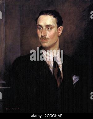 Philpot Glyn Warren – Sir Oswald Mosley 6. BT – British School - 19. Jahrhundert Stockfoto