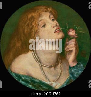 Rossetti Dante Gabriel - Belcolore - British School - 19 Jahrhundert Stockfoto