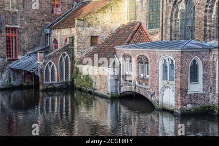 Die Stadt Brügge Stockfoto