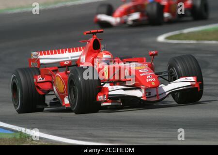 Michael Schumacher, GER, Scuderia Ferrari, F1, großer Preis von Deutschland 2006 Stockfoto