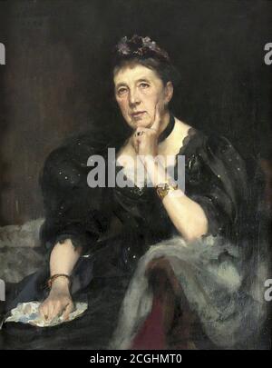 Shannon Sir James Jebusa - Dame mit einem Brief - British School - 19. Jahrhundert Stockfoto