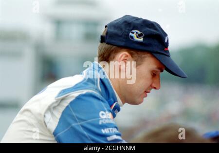 Archivbild: British Touring Car Championships in Brands Hatch am 31. August 1998, Bild aus Farbnegativ gescannt. Stockfoto