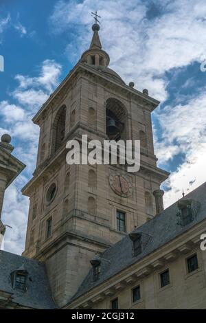 Real Sitio de San Lorenzo de El Escorial Stockfoto