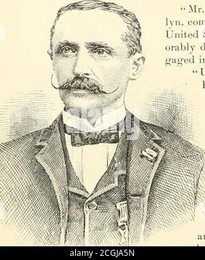 . Die Geschichte des amerikanischen Heldentums; spannende Erzählungen von persönlichen Abenteuern während des großen Bürgerkrieges, wie von den Medaillengewinnerinnen und Ehrenmännern erzählt. Voller Versuchungen, der dritte Angriff wurde gemacht, und LieutenantMcGee wurde getötet. Das Kommando fiel an Lukes, whowas a ]&gt;etty Offizier, und die Festung wurde genommen. Lukes suchte nach dem Leichnam des commander und fand heraus, dass die Eingeborenen dasselbe in die Berge verschleppten. Seth Allen und Thomas Murj)hy antworteten auf die Forderung nach Volun-teers, und da die Eingeborenen bald überholt wurden, fand ein Kampf von Hand zu Hand statt. Wenn Verstärkungenangekommen, Stockfoto