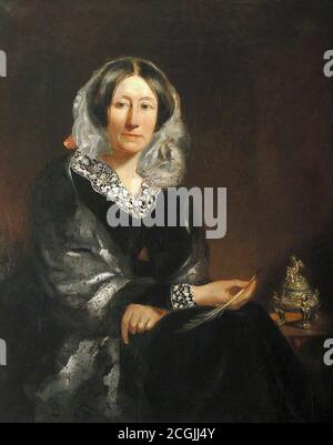 Swinton James Rannie - Mary Somerville - British School - 19. Jahrhundert Stockfoto