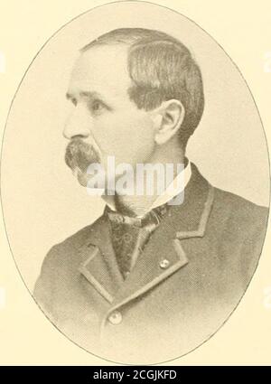 . Offiziere der Armee und Marine (Freiwillige), die im Bürgerkrieg gedient . die Schlacht von Antietam, kämpfte September 17, diese di-Vision war im linken Flügel der Armee unter GeneralBurnside. Es kämpfte an der Steinbrücke über AntietamCreek und vor der linken Seite von Sharpsburg. Leutnant Patton wurde nach dieser Schlacht zum Oberleutnant befördert und ging als Adjutant auf dem Stall oiGeneral George Crook in Dienst. 6. Oktober die Kanawha Di-Vision wurde zurück nach West Virginia bestellt. Am 26,1863. Januar wurde das Kommando (Crooks Brigade) nach Nashville, Tennessee, befohlen und General Rosecransat Murfr gemeldet Stockfoto