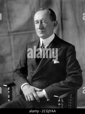 Marconi Guglielmo Giovanni Maria Marconi, 1. Marquis von Marconi (1874-1937) als italienischer Senator. Stockfoto