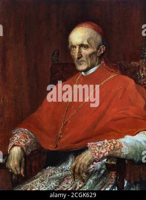 Watts George Frederick - Cardinal Manning - British School - 19. Jahrhundert Stockfoto