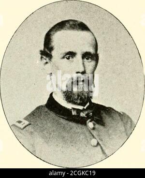 . Geschichte des einhundertfünfzigsten Regiments, Pennsylvania Freiwillige, zweites Regiment, Bucktail Brigade, . OUAKTLRMASTER A. S. XOORIIIS. Adjutant WILLIAM WKICUT. Stockfoto