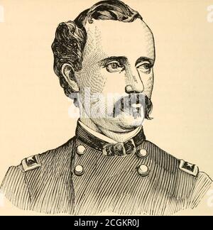 . Lloyd's Schlacht Geschichte der großen Rebellion : komplett, von der Einnahme von Fort Sumter, 14. April 1861, zur Einnahme von Jefferson Davis, 10. Mai 1865, umarmt General Howard's Tribut an den Freiwilligen ... und eine allgemeine Überprüfung des Krieges für die Gewerkschaft . Stockfoto